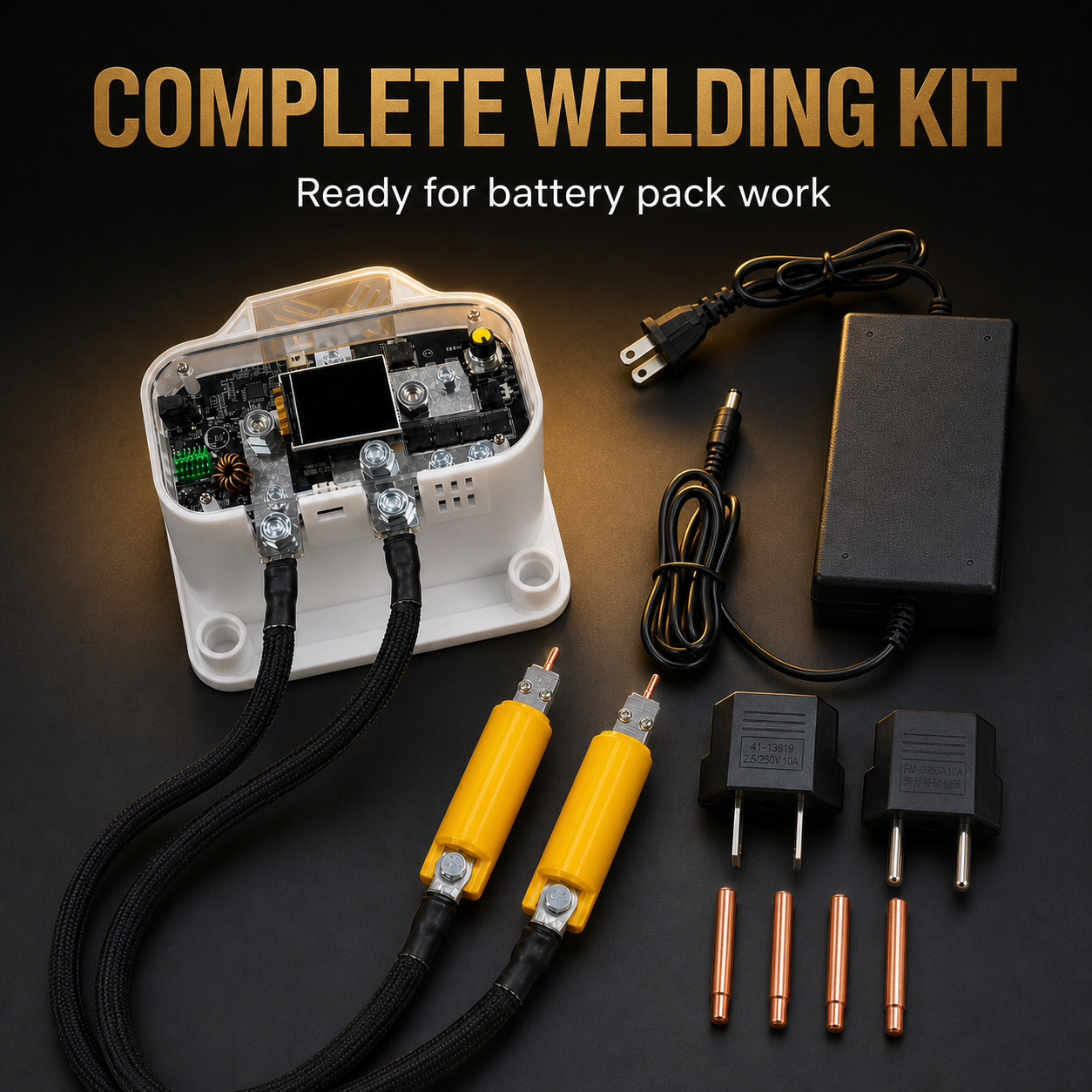 AxonZelo 4000A Dual-Capacitor Battery Spot Welder