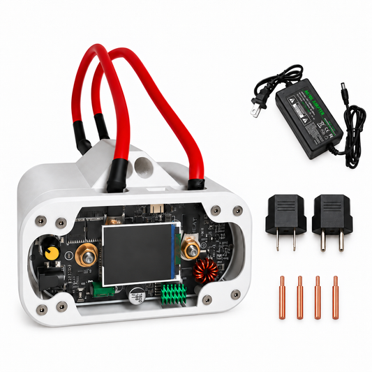 2600A Dual Super Capacitor Spot Welder for 18650, 21700 & 32140 Batteries