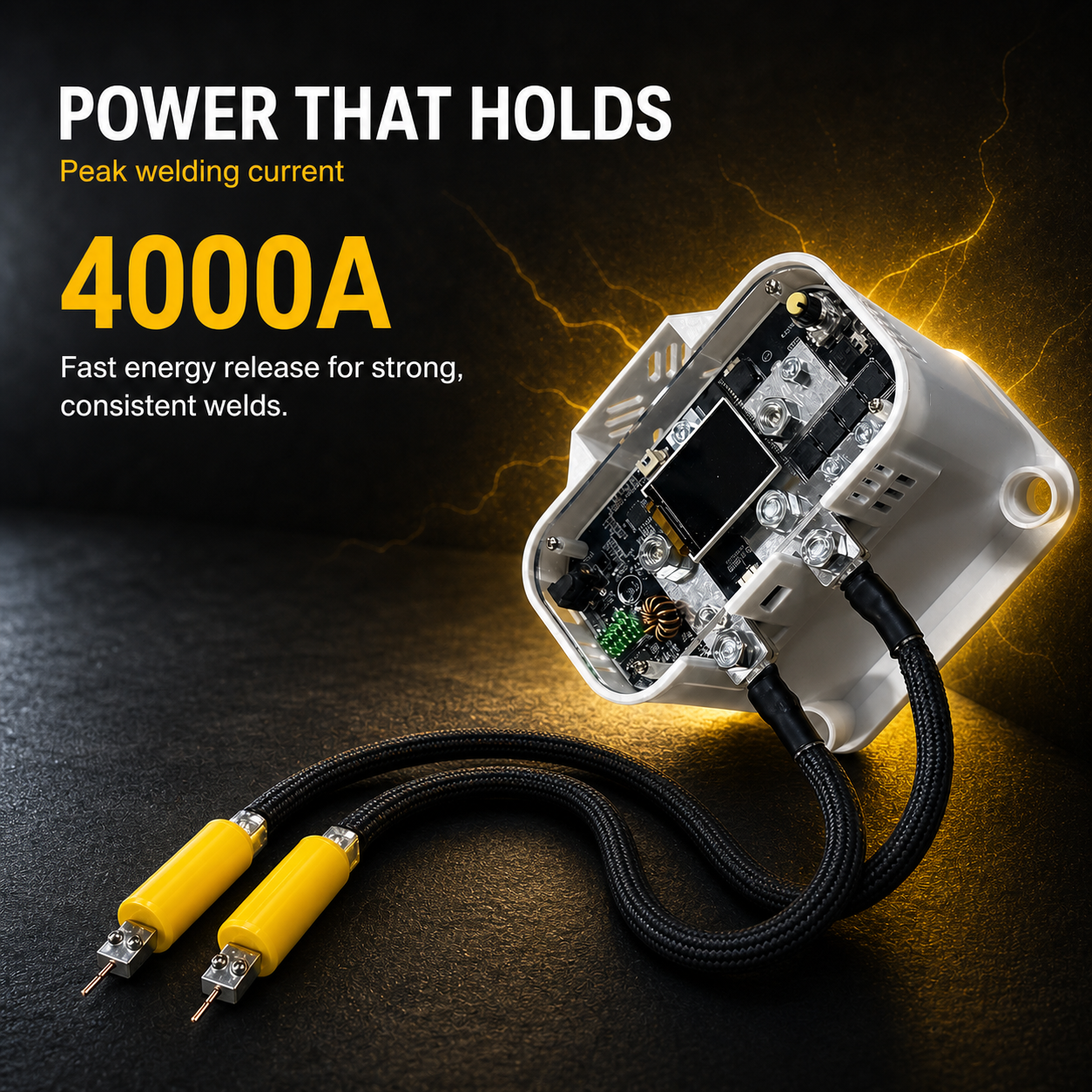 AxonZelo 4000A Dual-Capacitor Battery Spot Welder